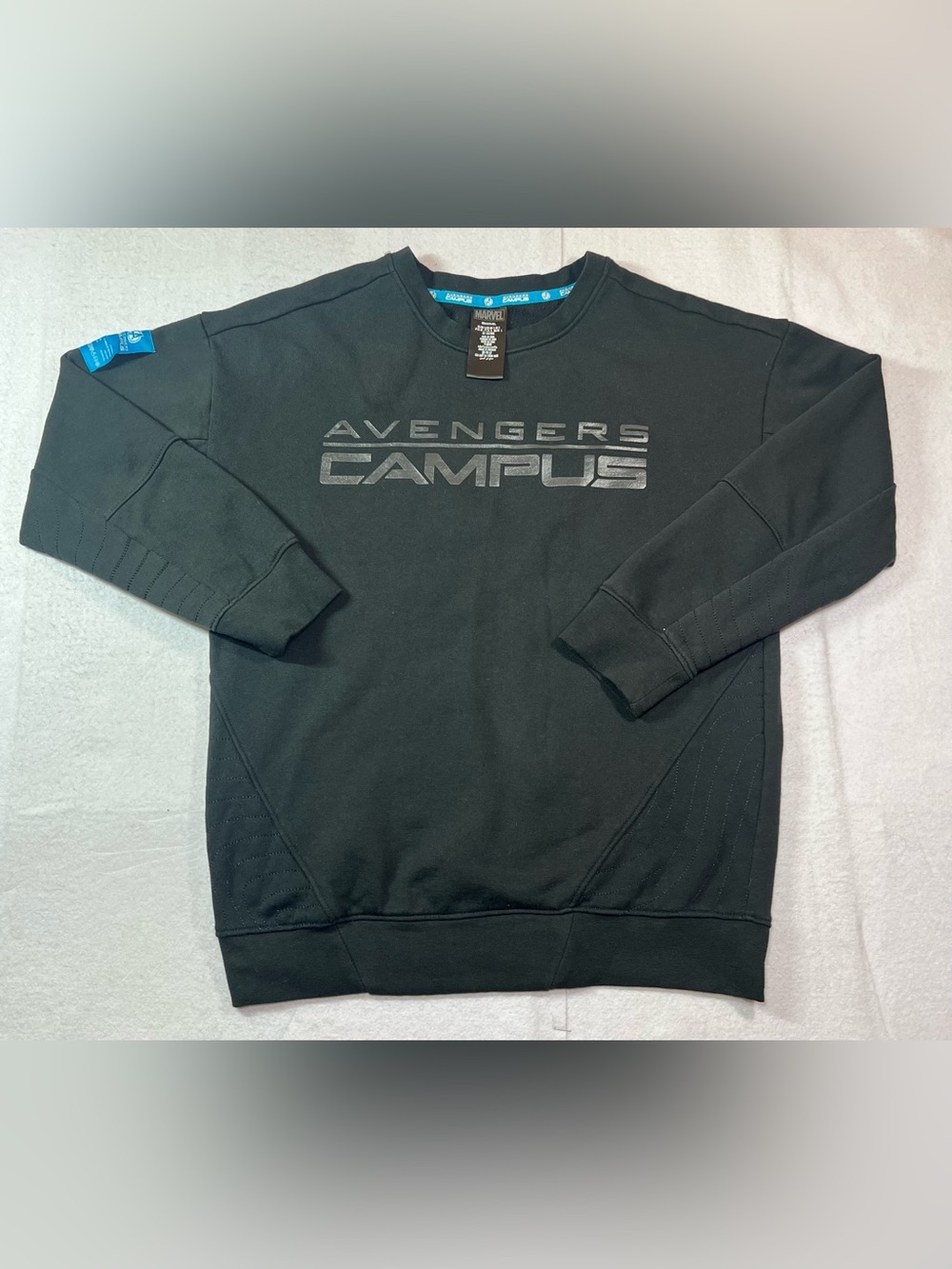 Authentic Unisex Marvel Avengers Campus Disney Parks Graphic Sweatshirt,Black, S